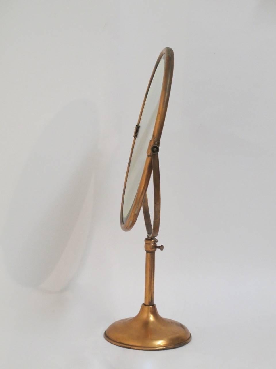 antique table top mirror