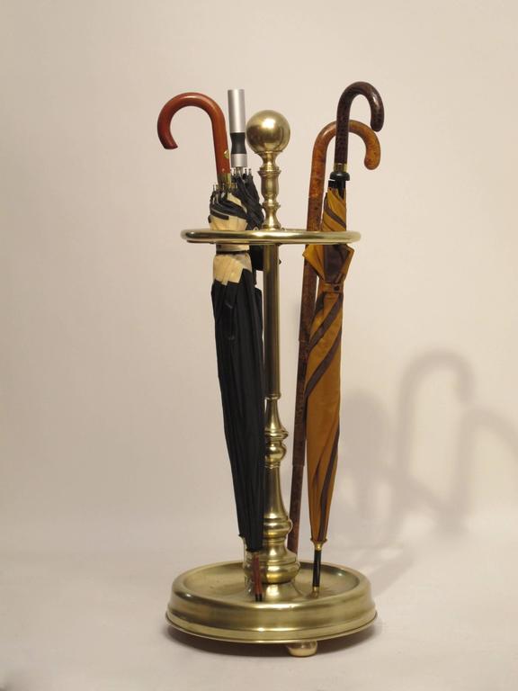 19th Century British Brass Umbrella Stand at 1stdibs