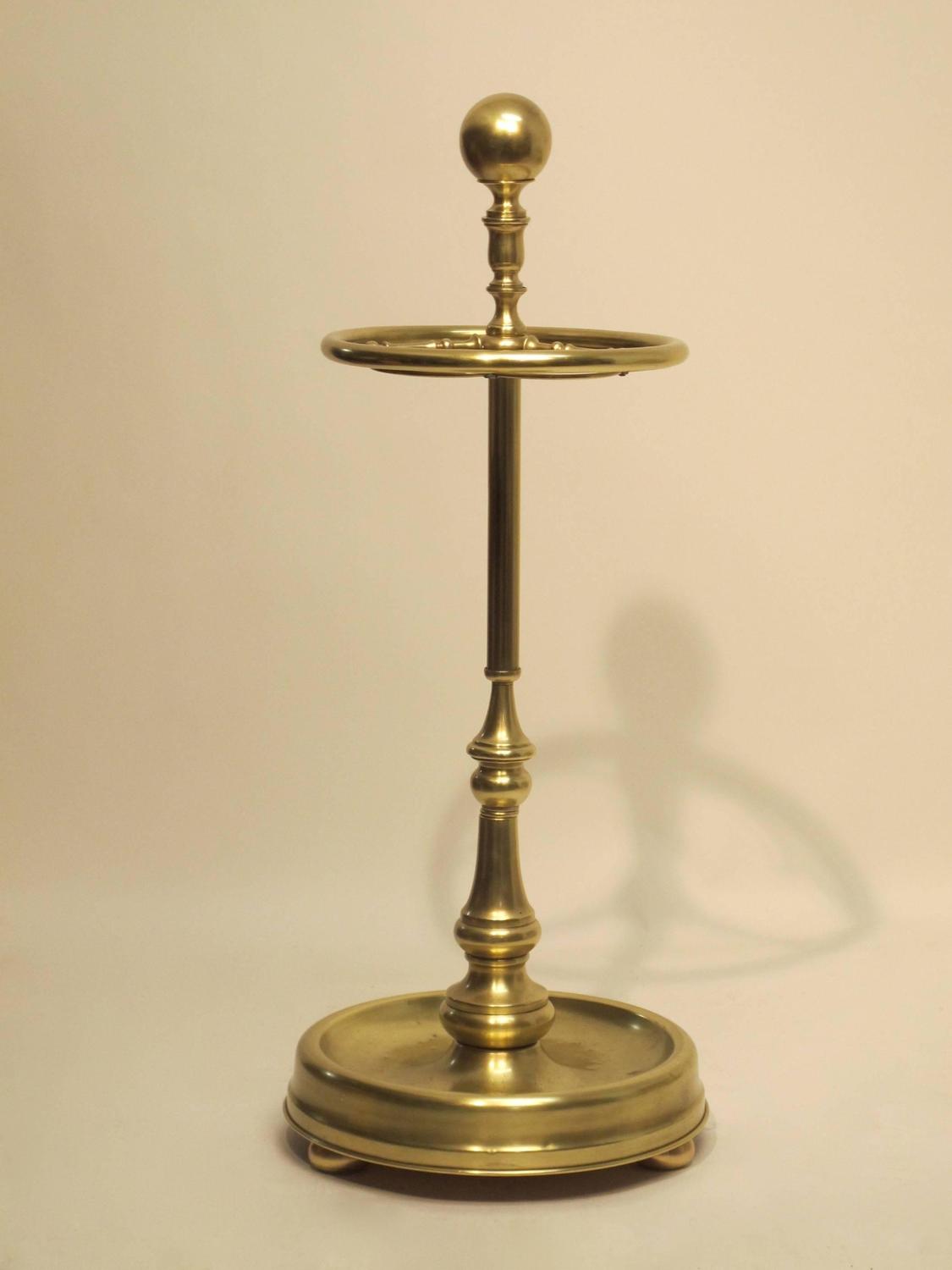 19th Century British Brass Umbrella Stand at 1stdibs