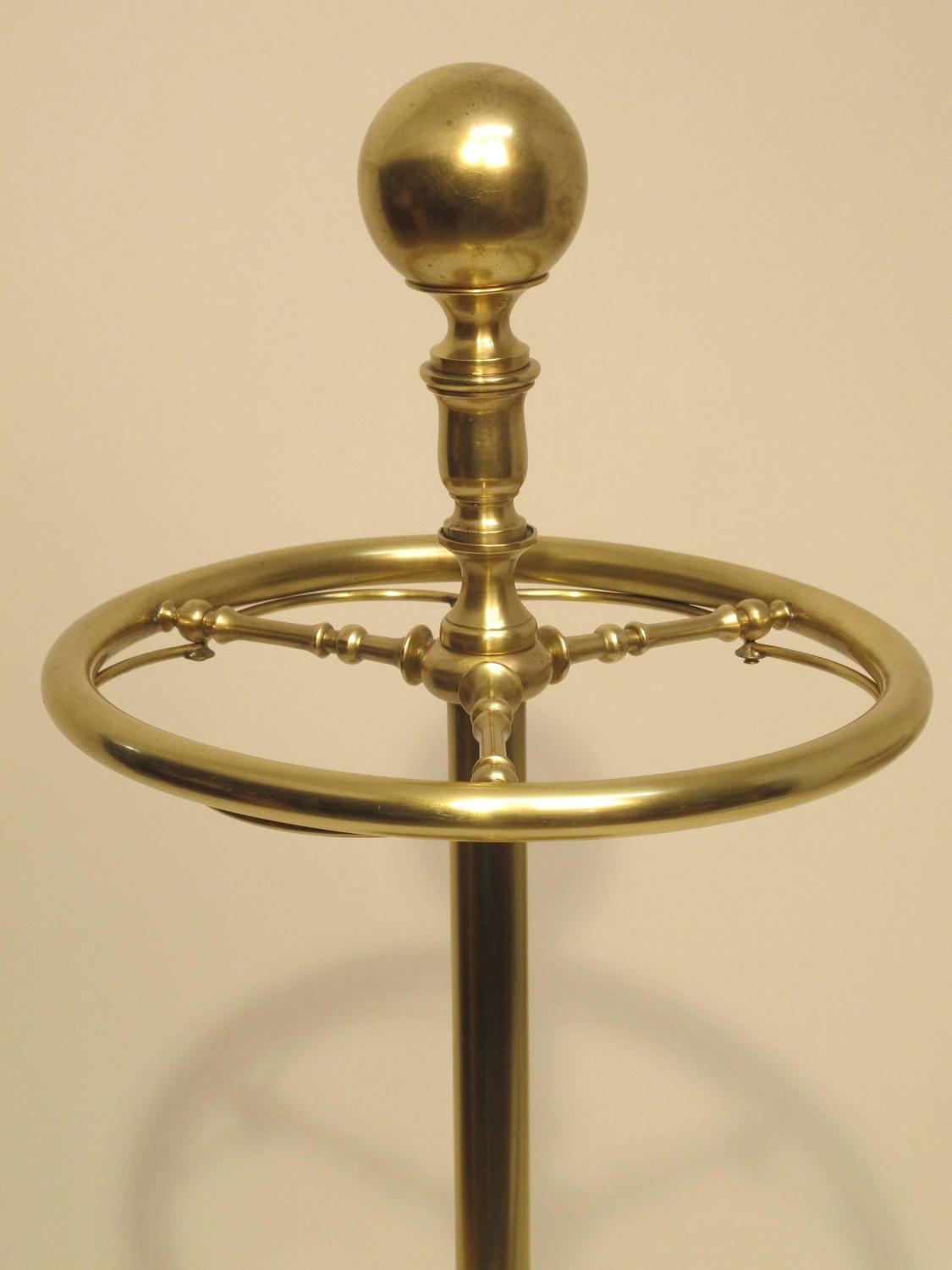 19th Century British Brass Umbrella Stand at 1stdibs