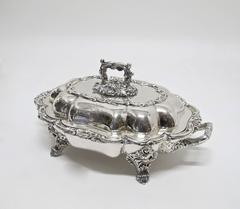 Rococo Style Four Piece Serving Dish, French