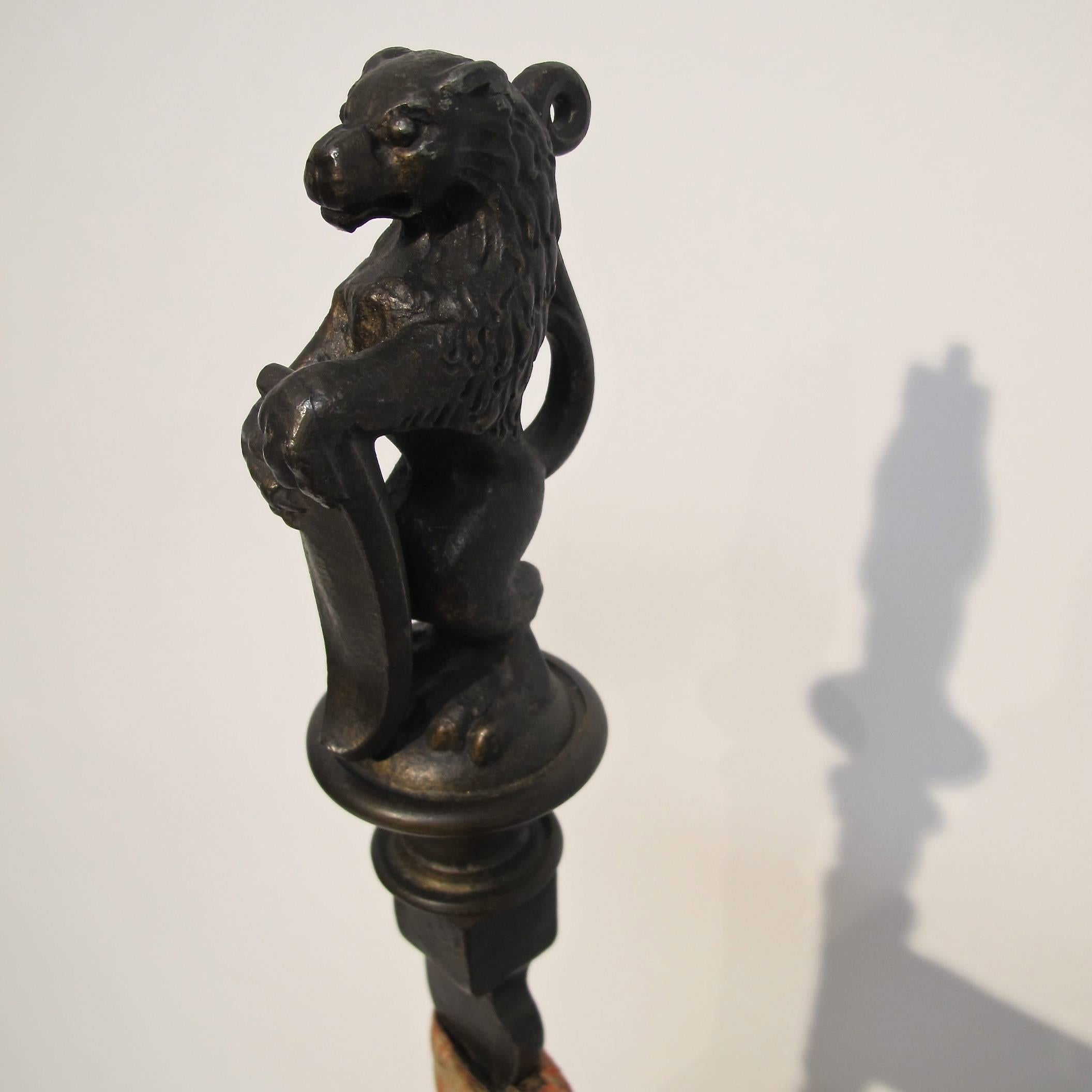 Bronze Wrought Iron Savonarola Chair