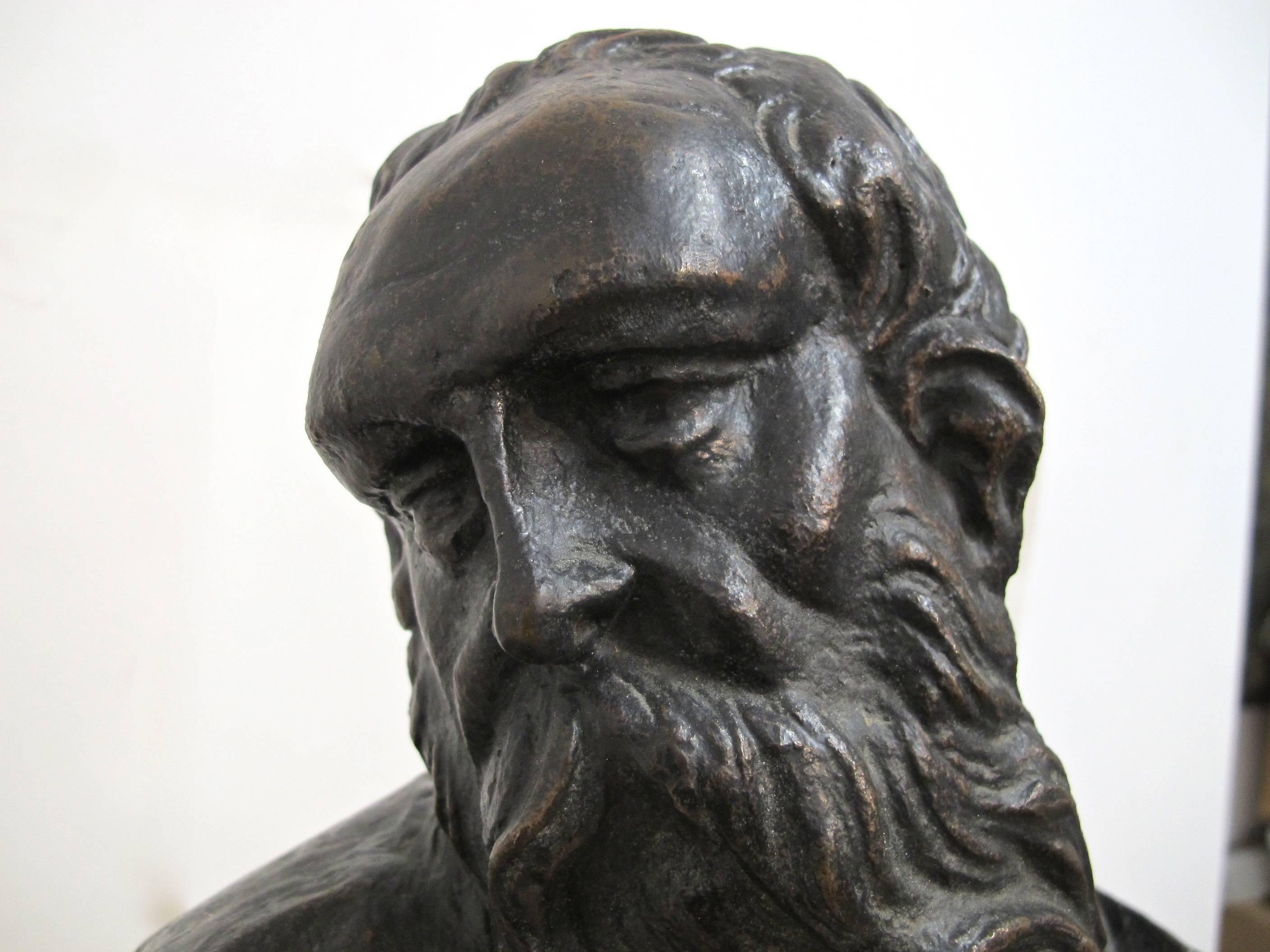 European Bronze Statue of Moses For Sale