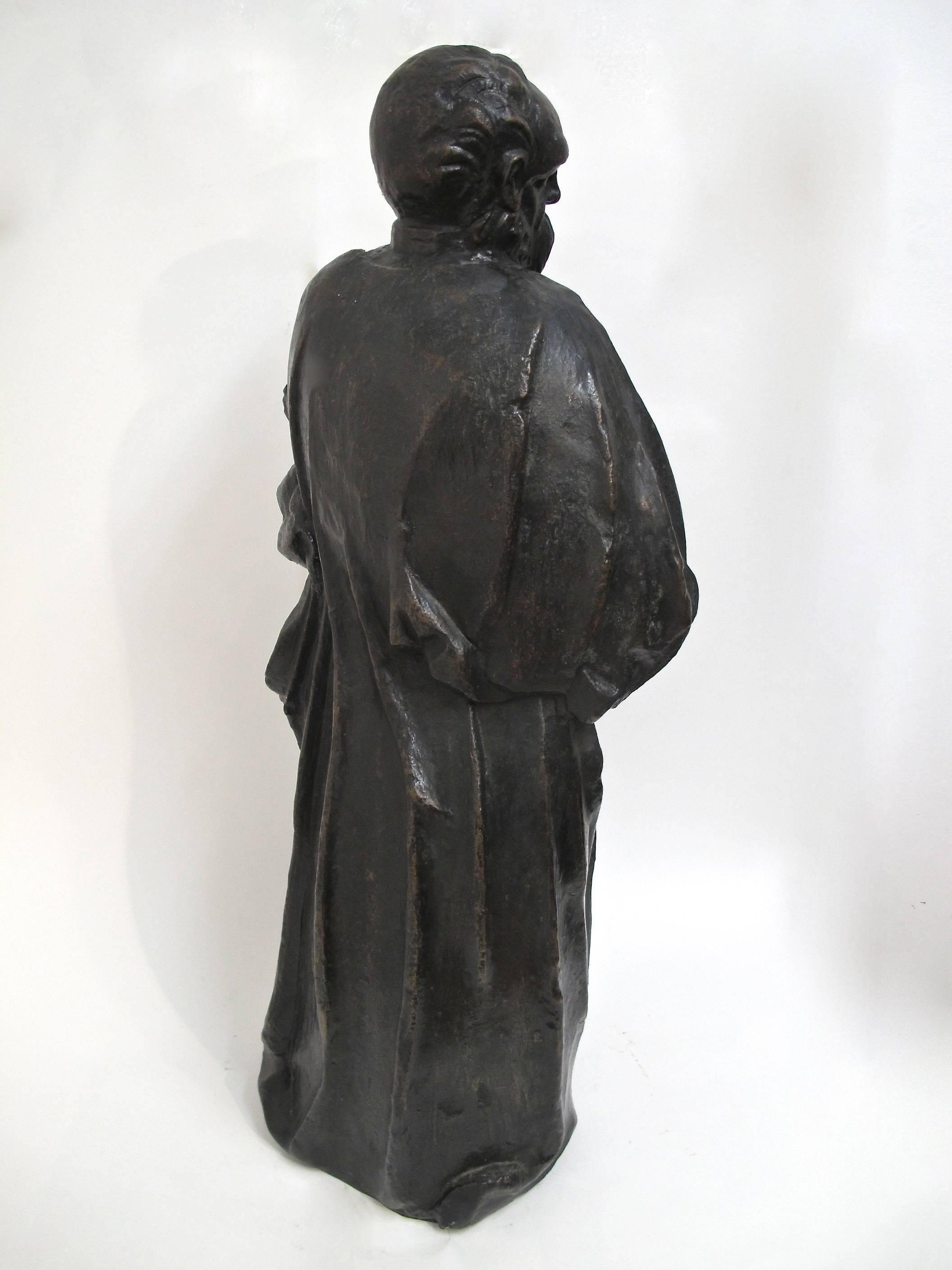 Cast Bronze Statue of Moses For Sale
