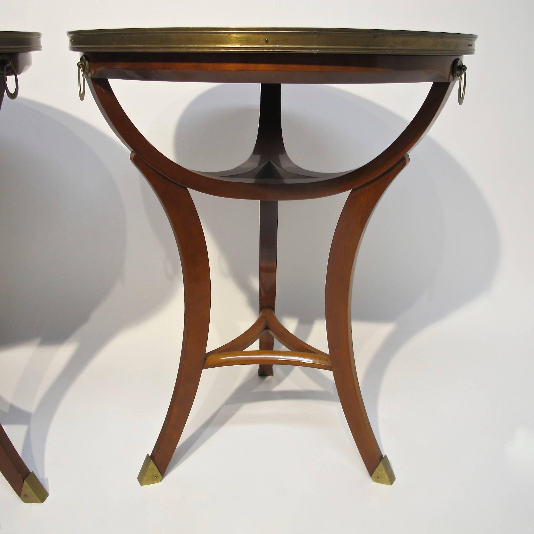 American Pair of Mid-Century Modern End Tables by John Widdicomb