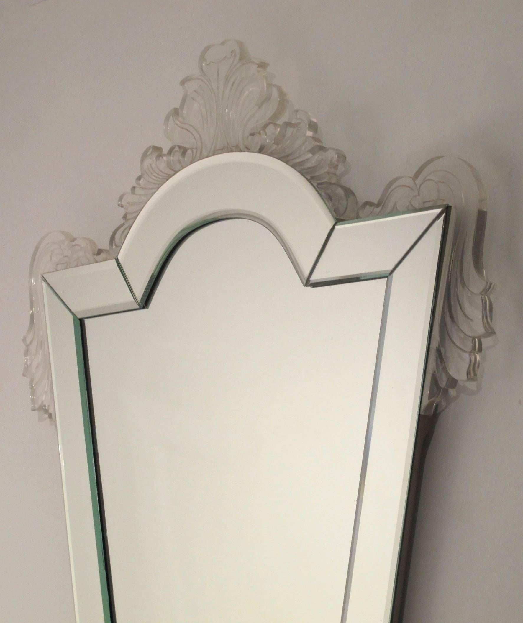Hollywood Regency Venetian Style Mirror 2