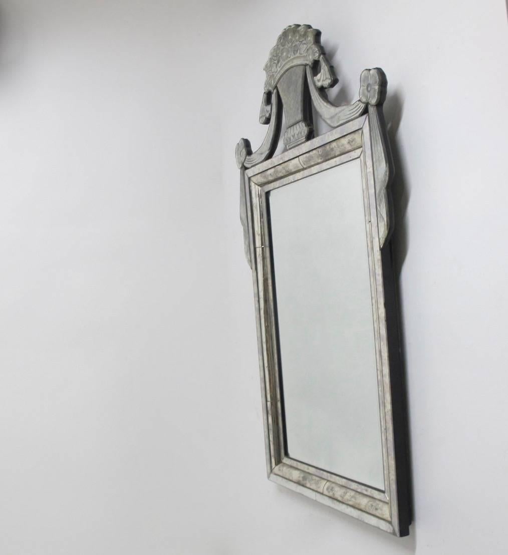 20th Century 1920s Venetian Style Mirror