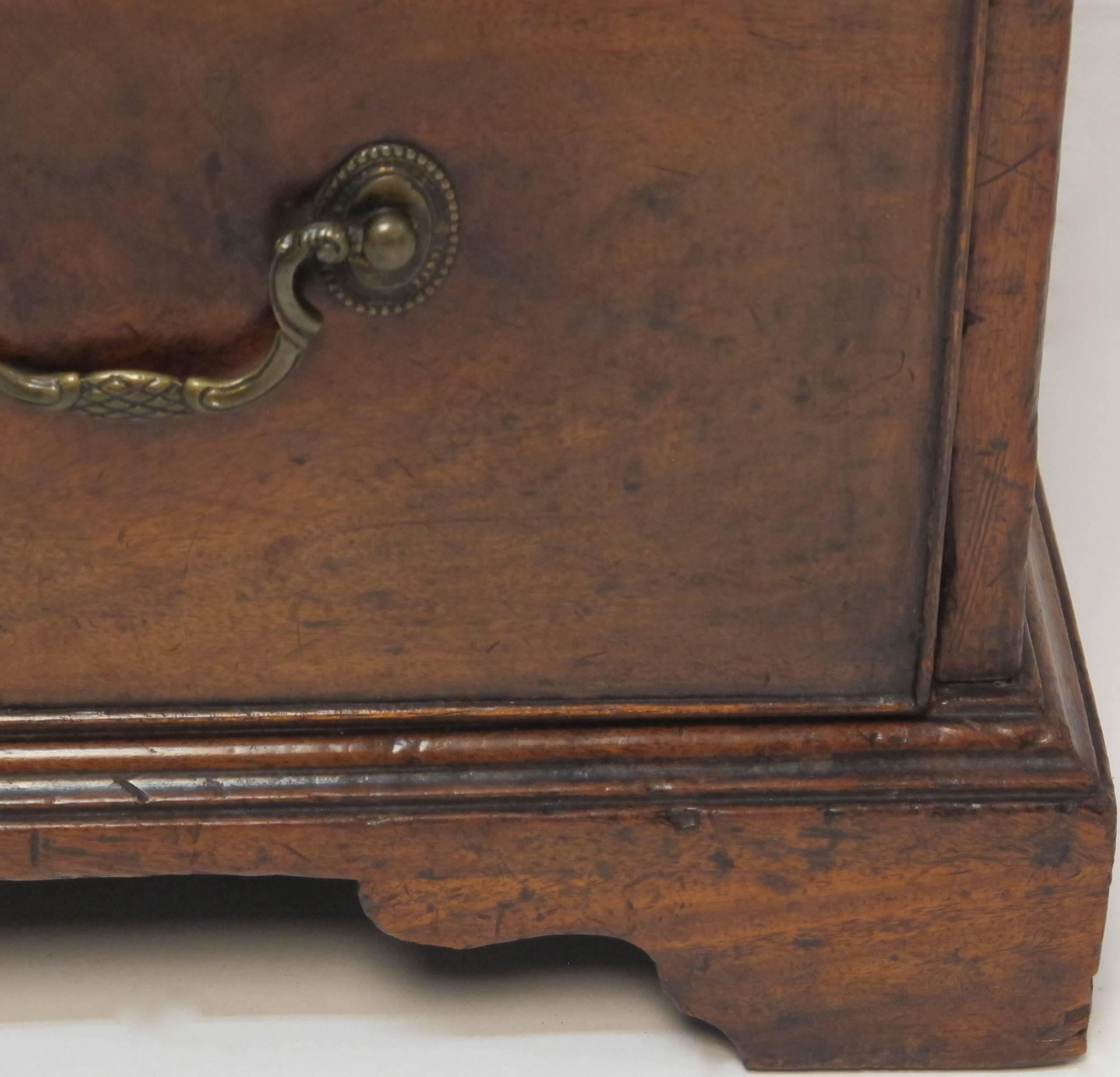 Mahogany Bachelors Chest of Drawers, English, 19th Century 2