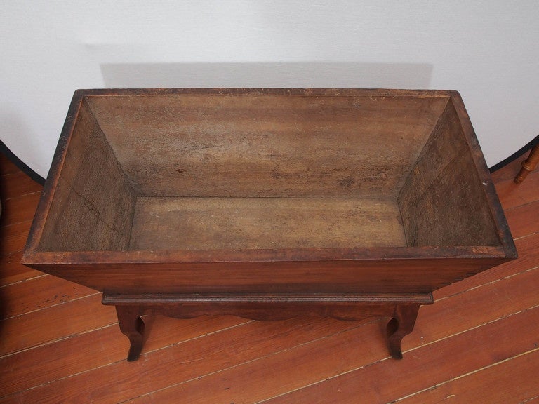 antique dough table