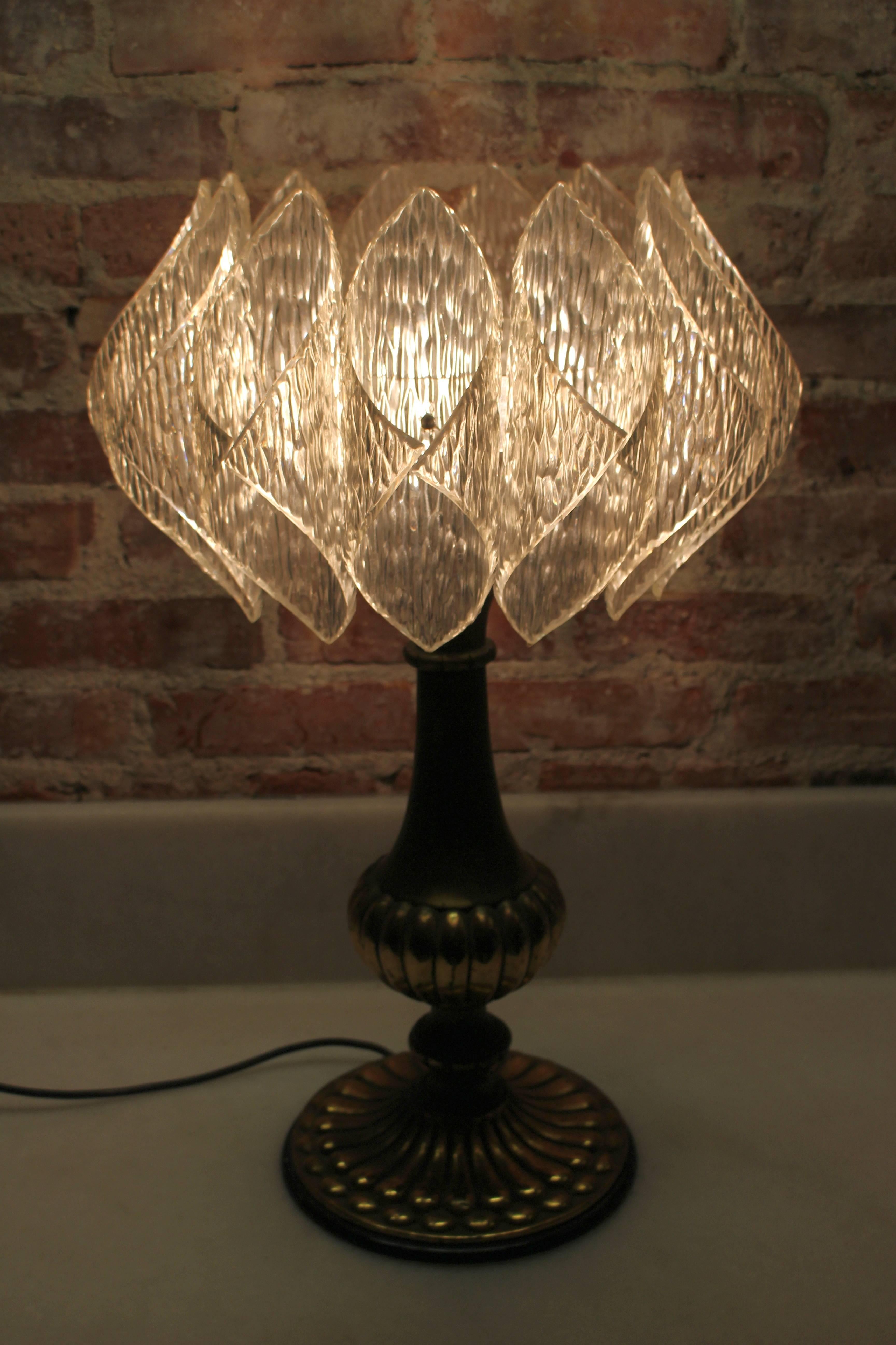 Table Lamp by Doria for Lamp Art In Good Condition For Sale In Los Angeles, CA