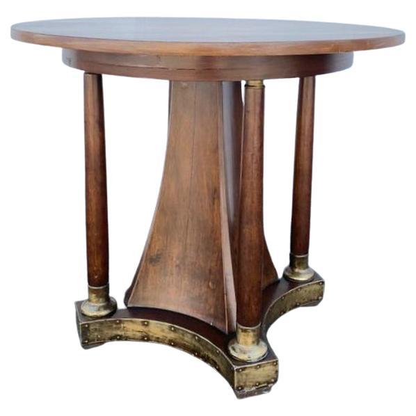 Hungarian Art Deco Central Table For Sale