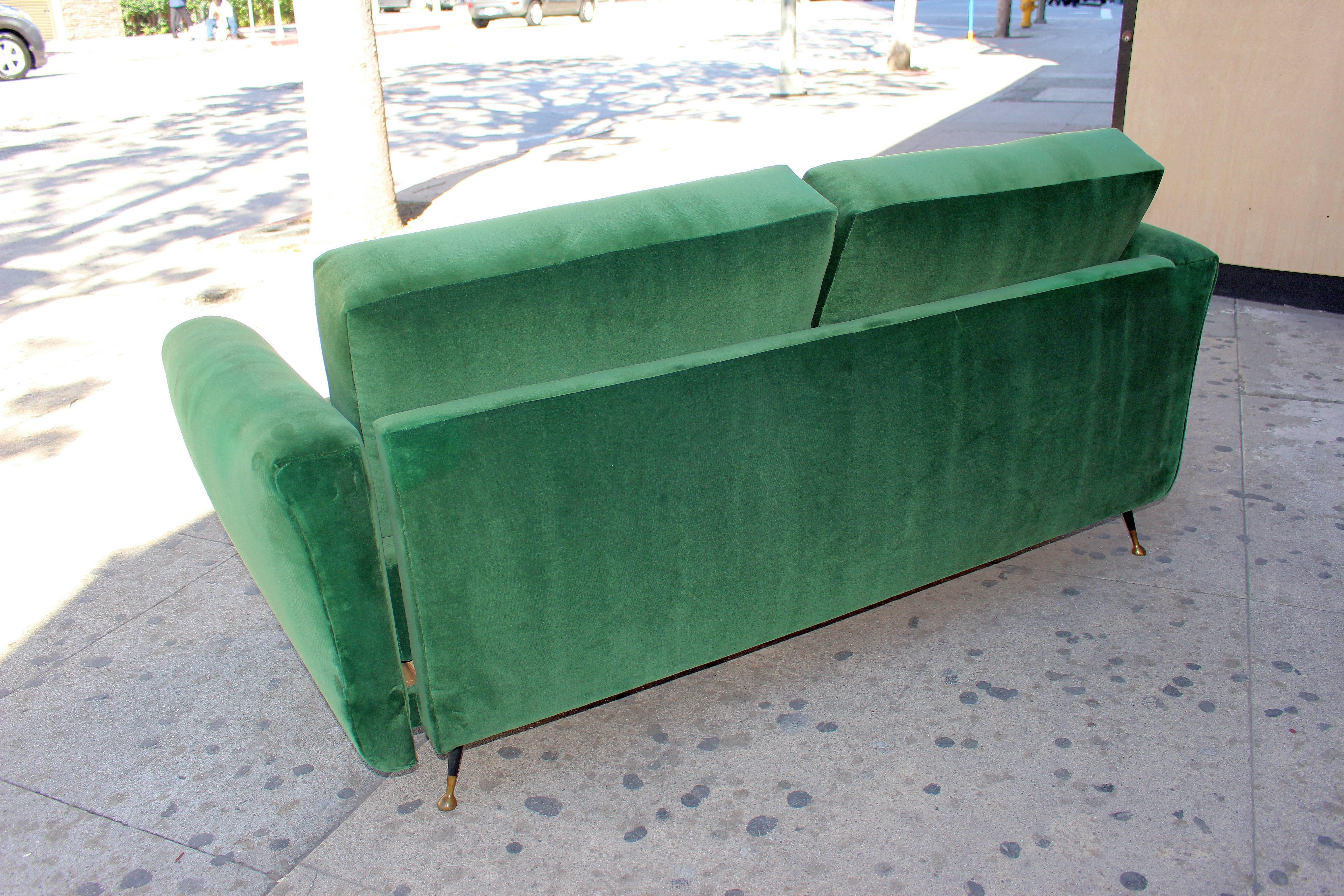 Mid-20th Century Italian Sofa or Daybed 1950s Design