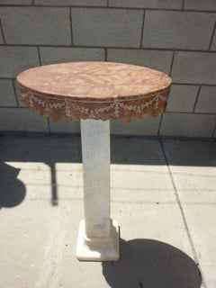 Italian  Art  Deco marble table