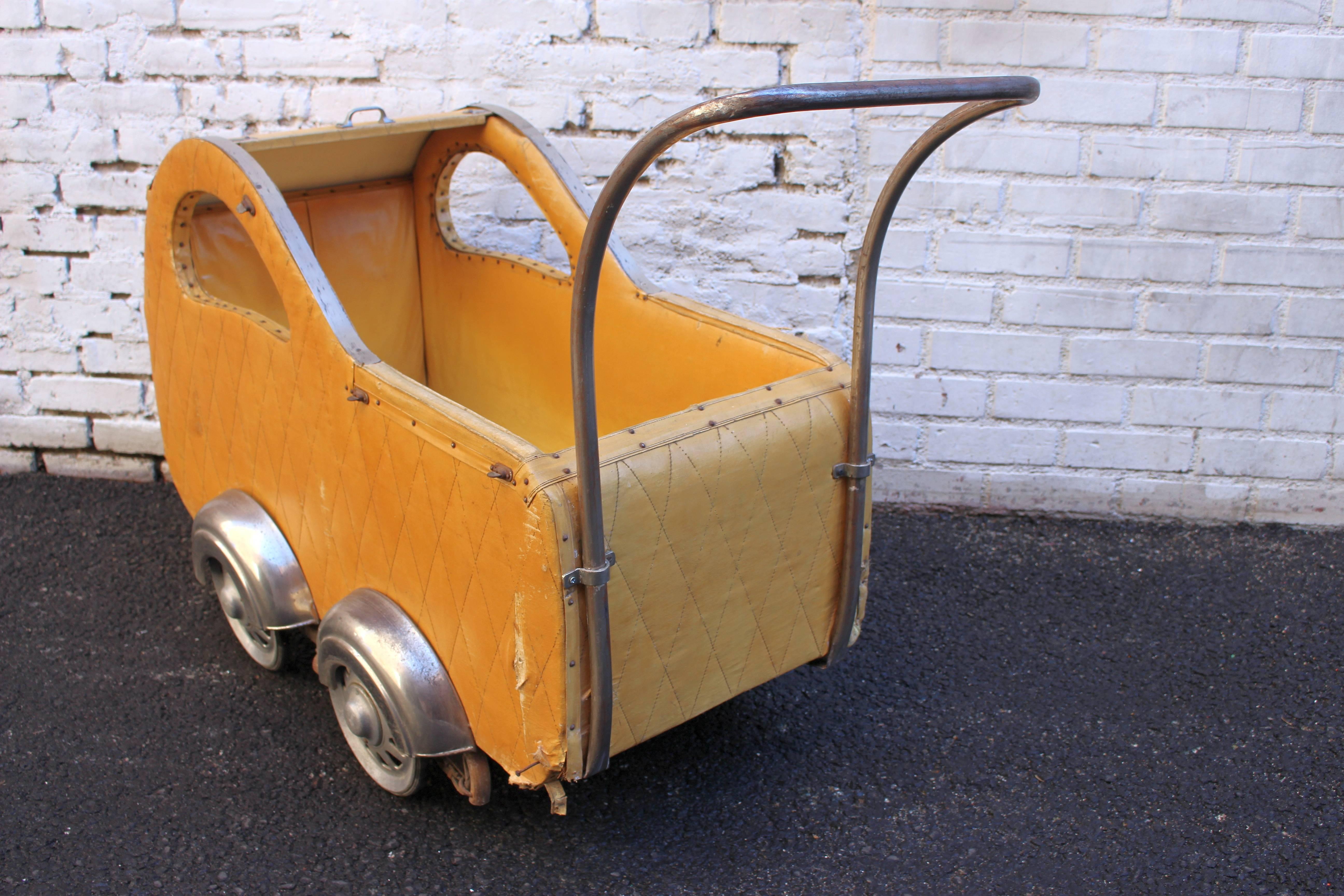 French Art Deco Baby Stroller 1