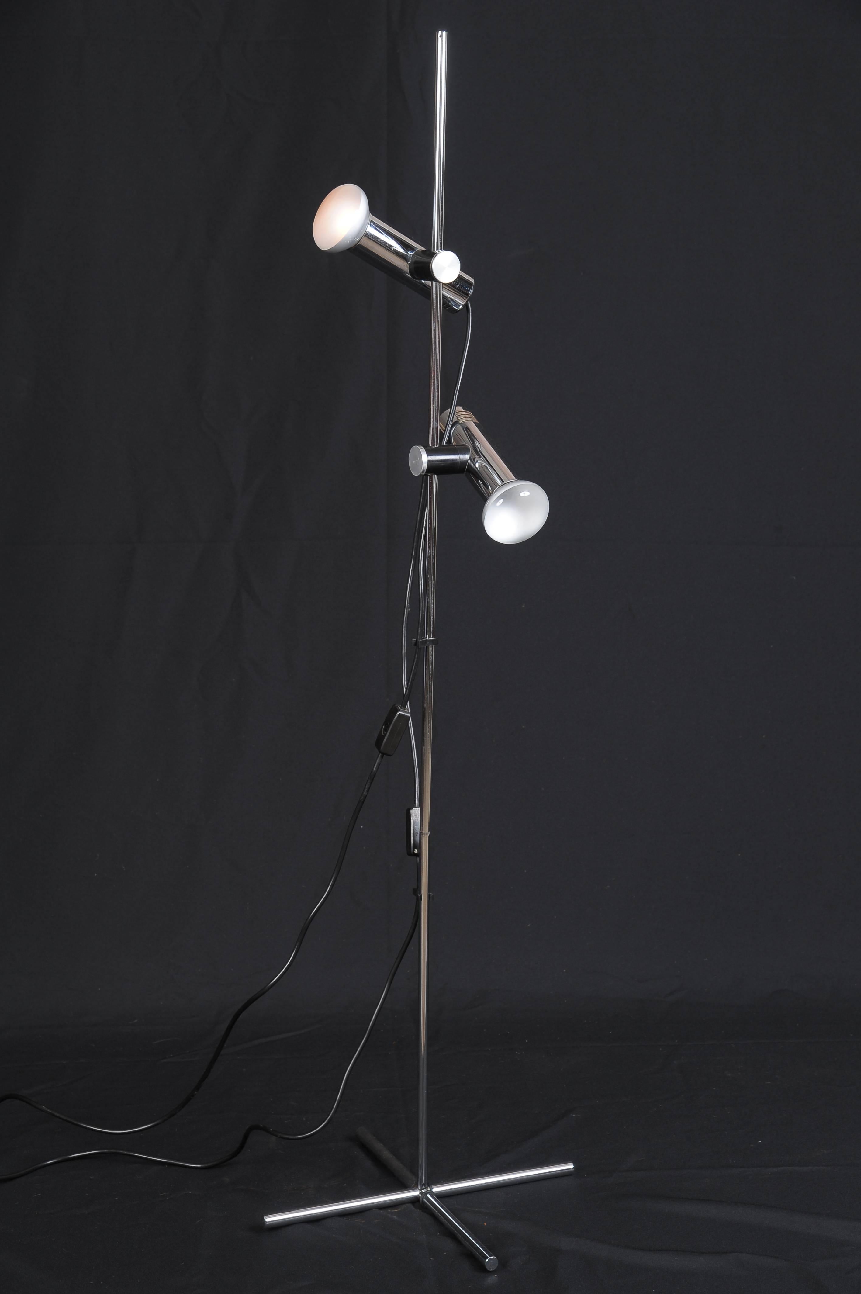 Mid-Century Modern Italian Floor Lamp in Style of Gino Sarfatti