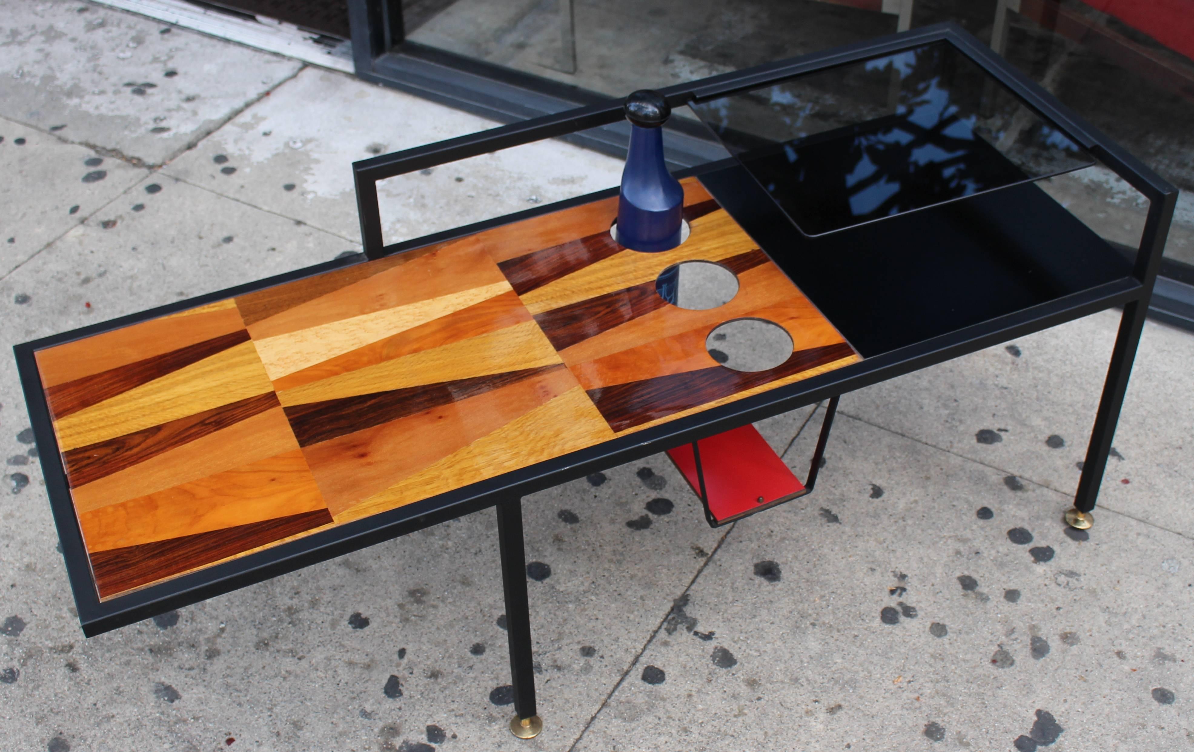 Italian 1950s Coffee Table By Gimo Fero In Good Condition For Sale In Los Angeles, CA