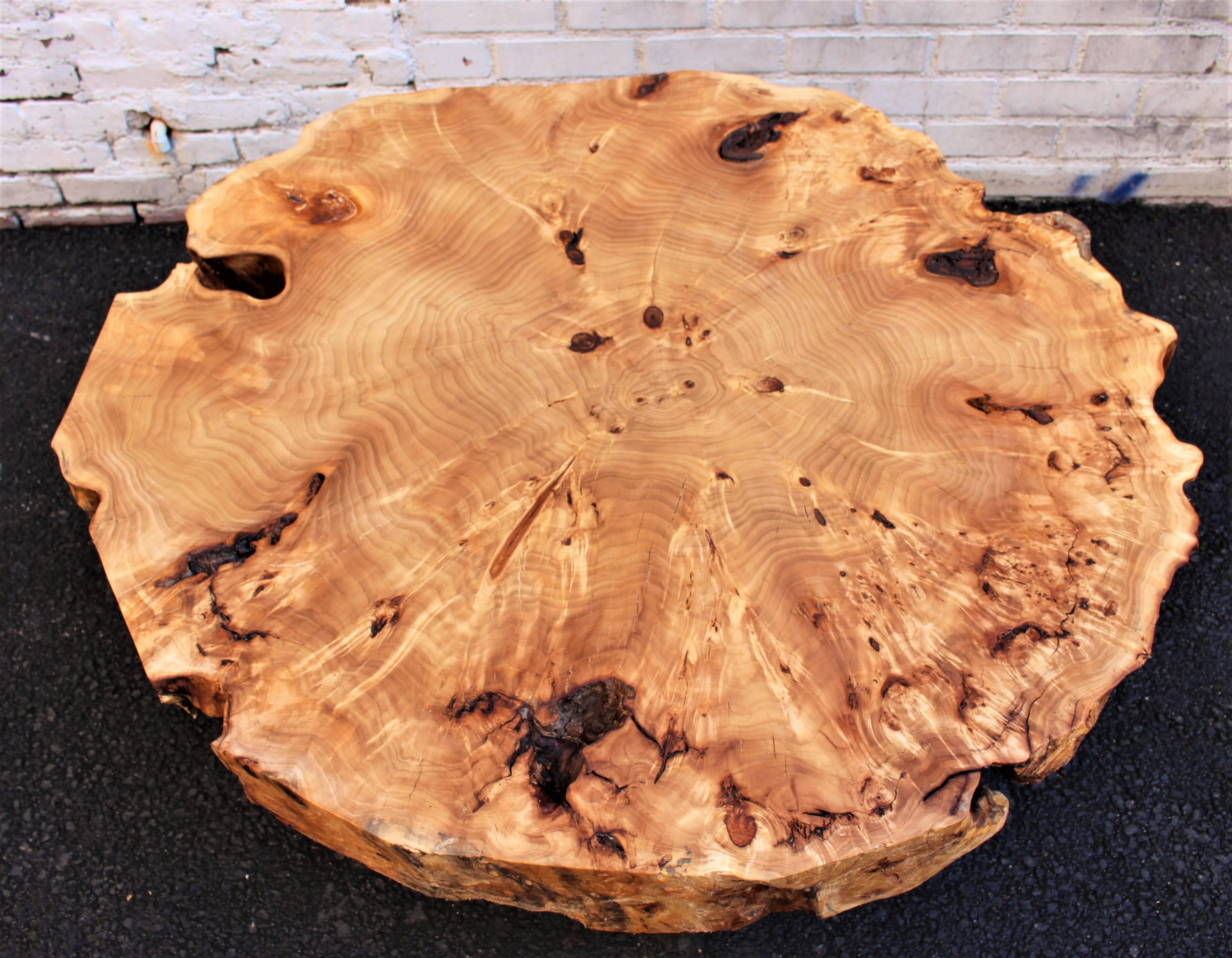 Mid-Century Modern Italian Coffee Table by Gimo Fero in Style of Gorge Nakashima