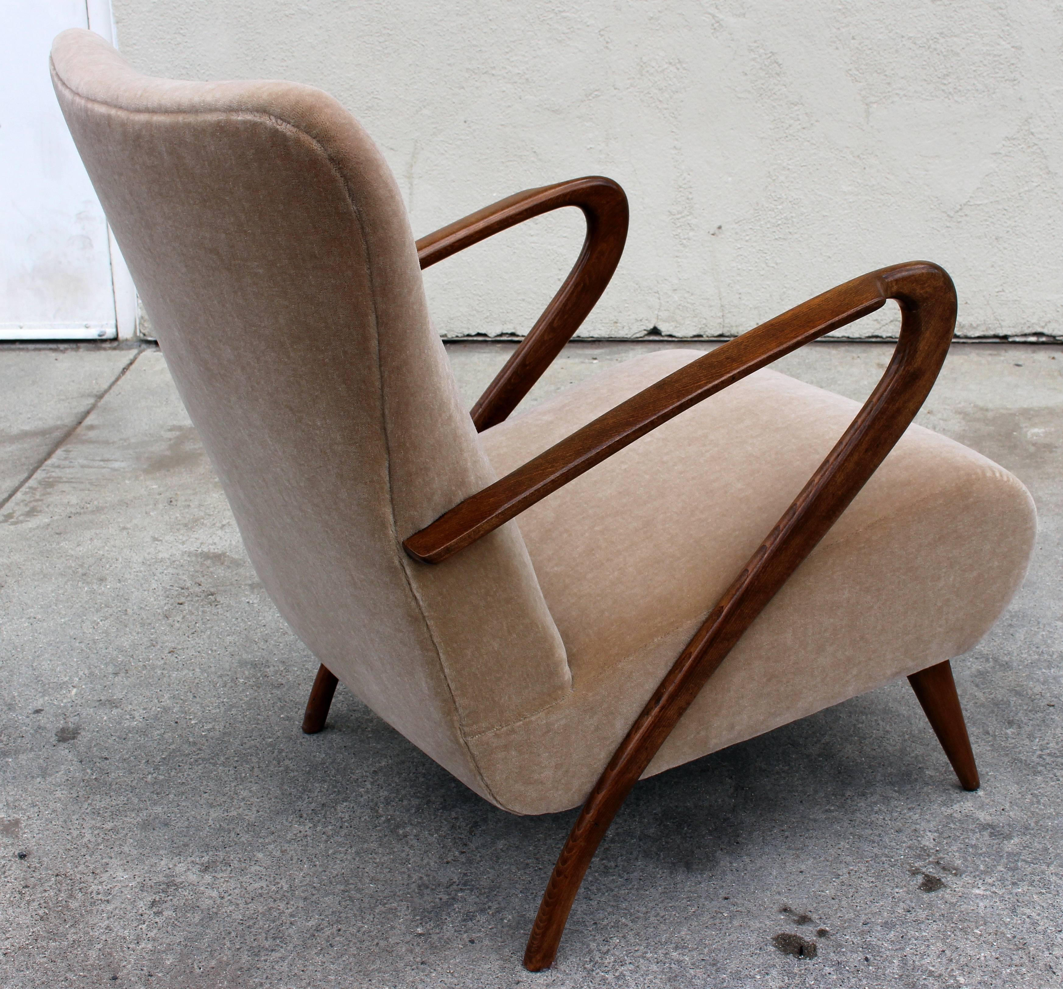 Pair of Paolo Buffa Chairs In Excellent Condition In Los Angeles, CA
