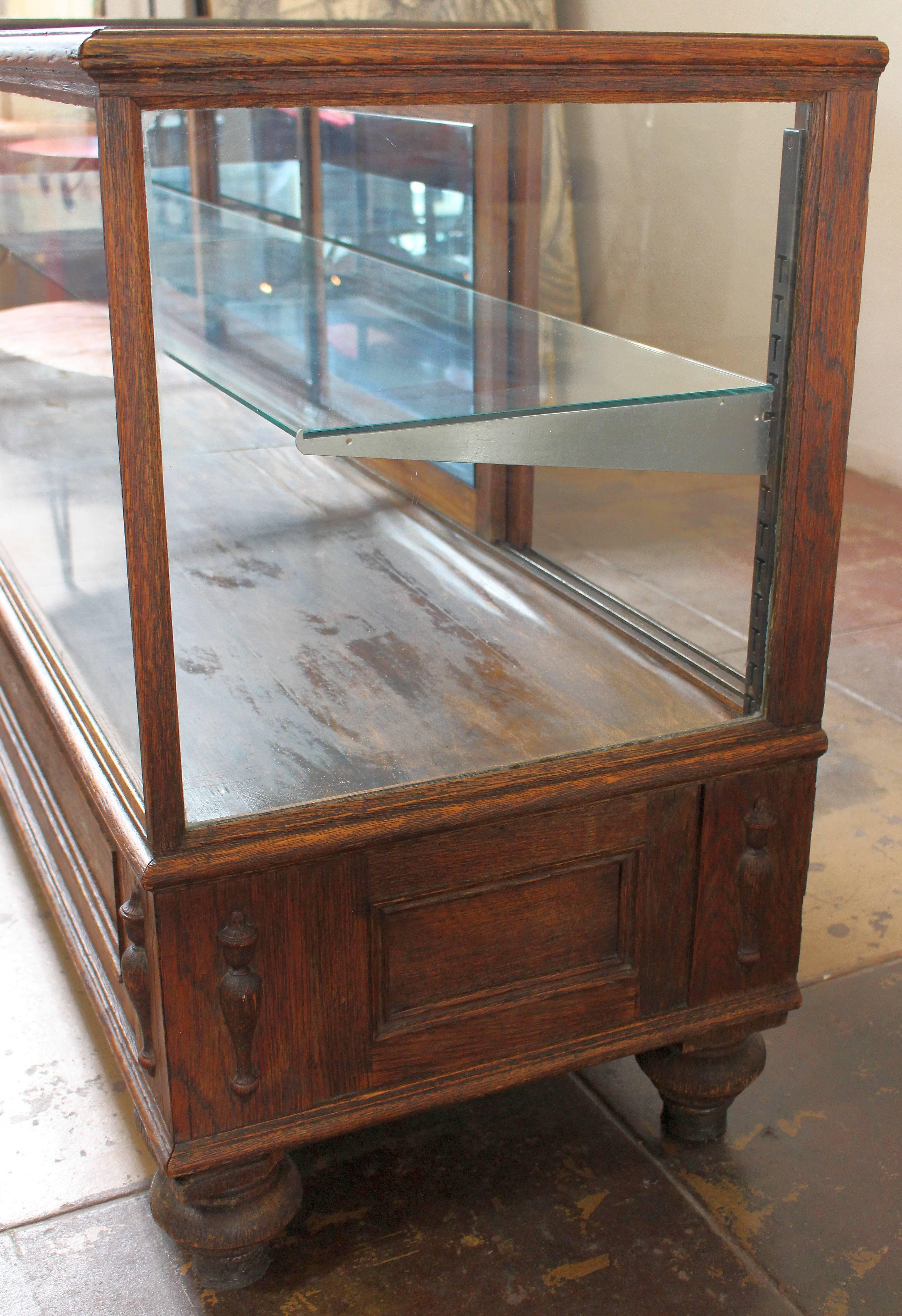 American Antique Glass Case by Grand Rapid Store Equipment