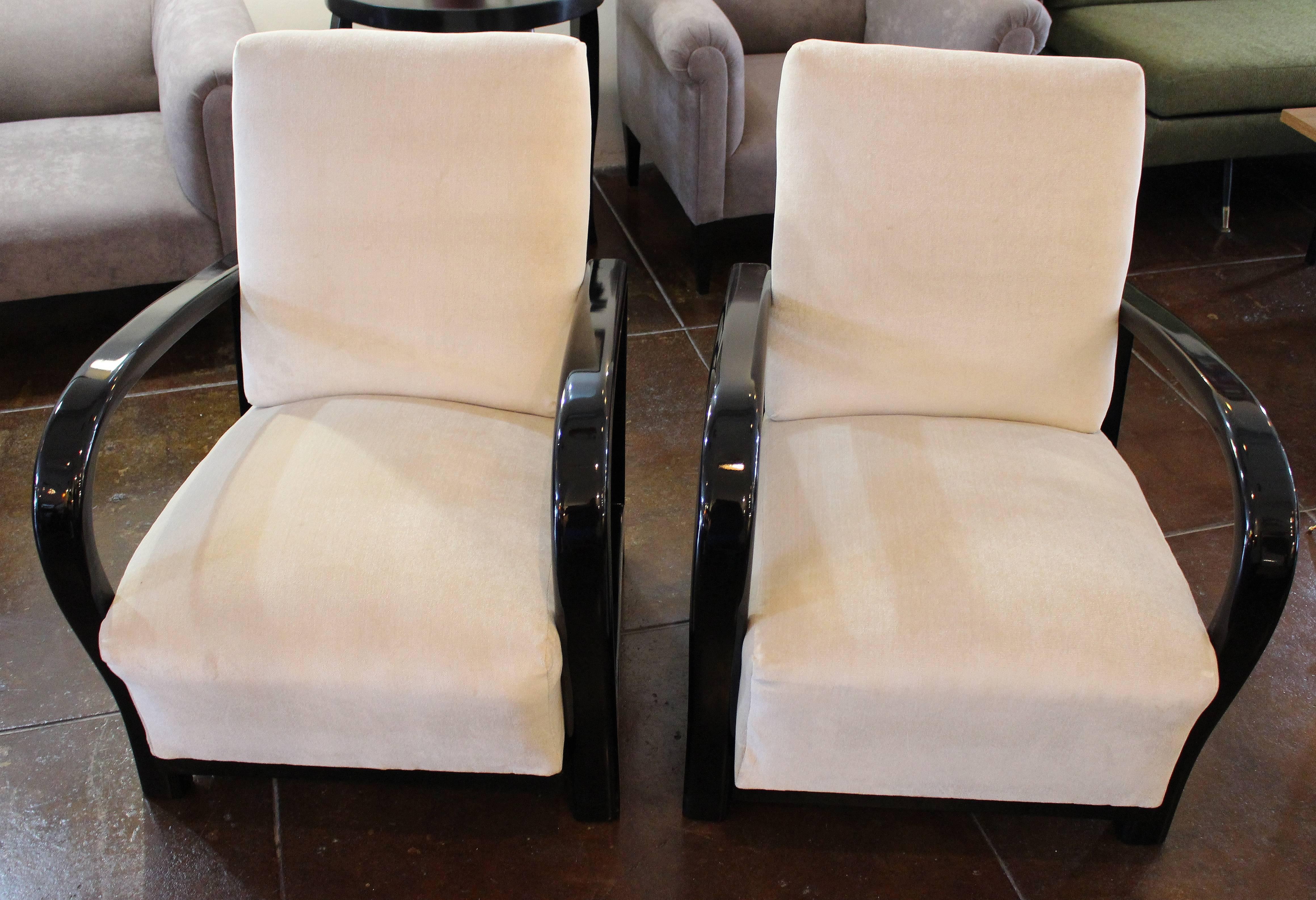 art deco club chairs for sale