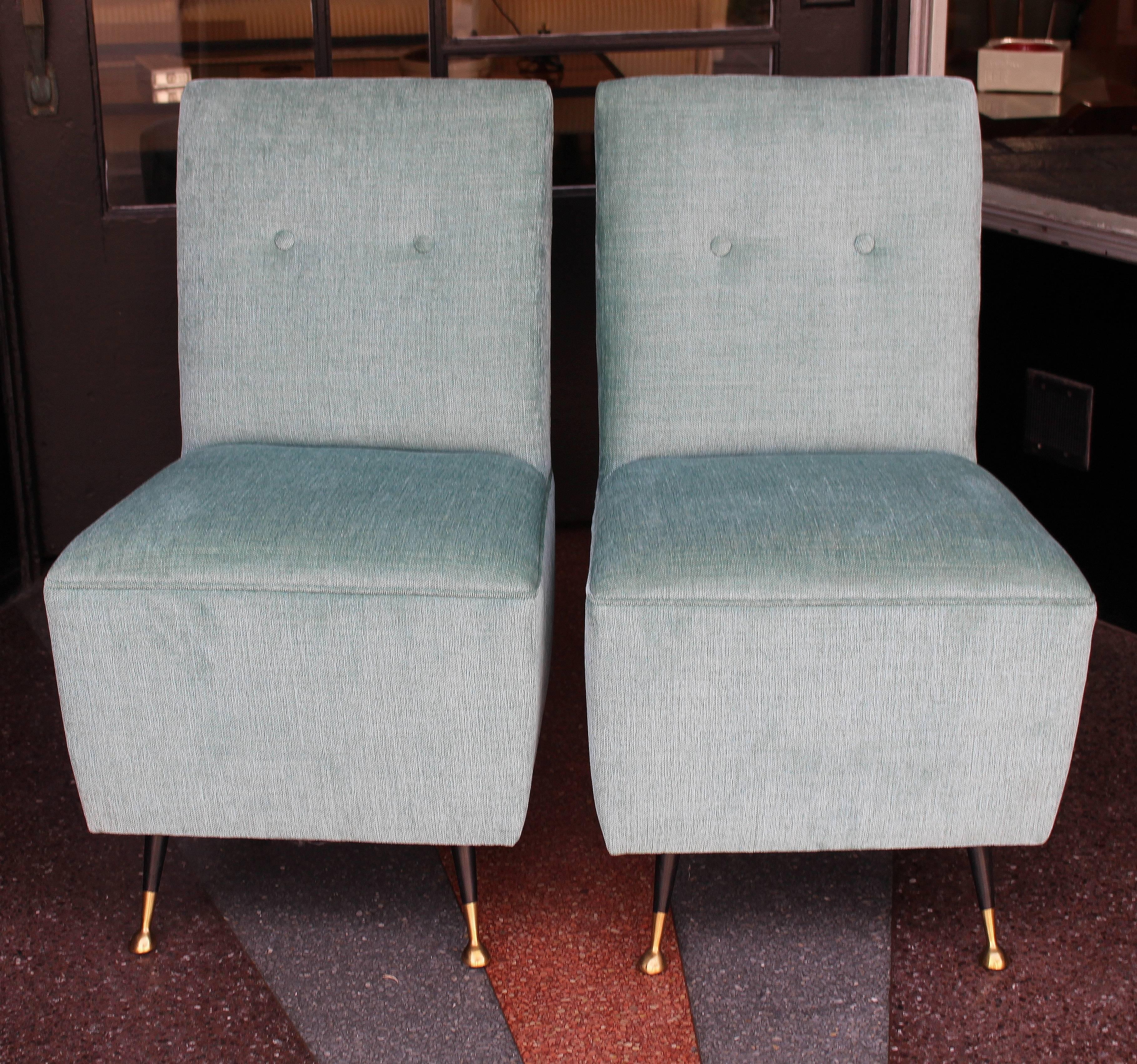 Italian Side Chairs In Excellent Condition In Los Angeles, CA