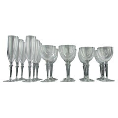 Saint-Louis Crystal, servicio «Grand-Lieu» (18 piezas), Francia, década de los 90