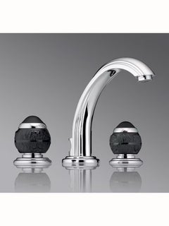 Lalique x THG Paris, Black Panther Bathroom Faucet and Handles, France 2000s