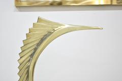 Brass Marlin Sculpture