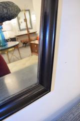 Pair of Ebonized Hexagon Mirrors