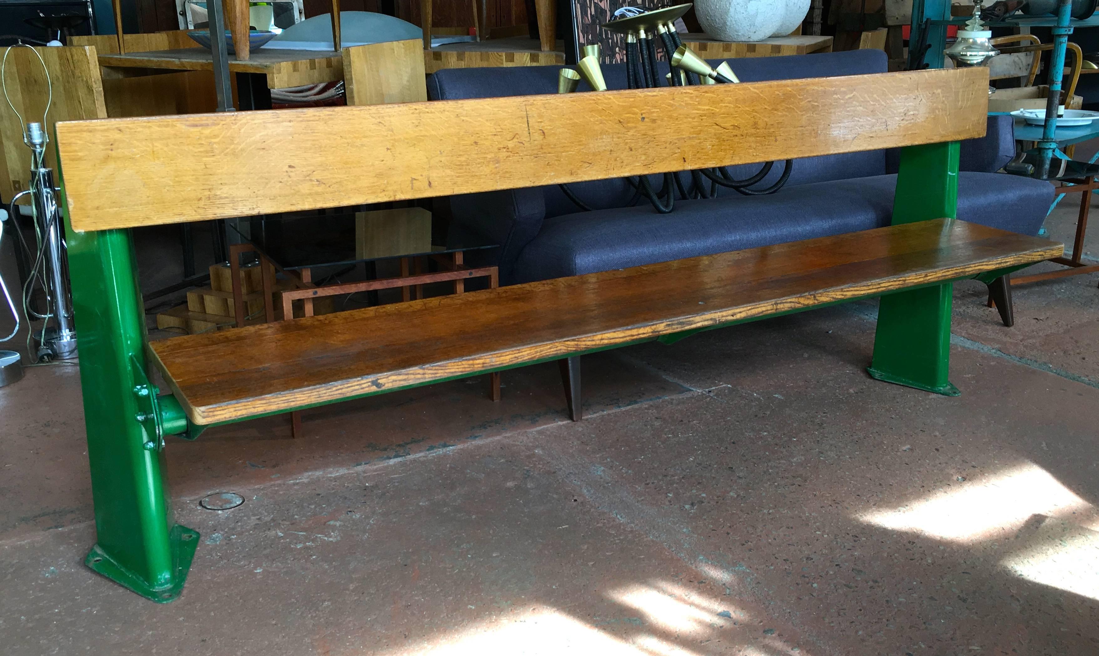 Mid-Century Modern Bench by Jean Prouve, circa 1957