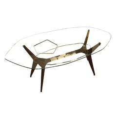 Unique Coffee Table in the Style of Ico Parisi, Italy, 1960s 4