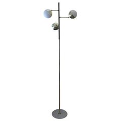 Stilnovo Style Floor Lamp with Three Adjustable Globes