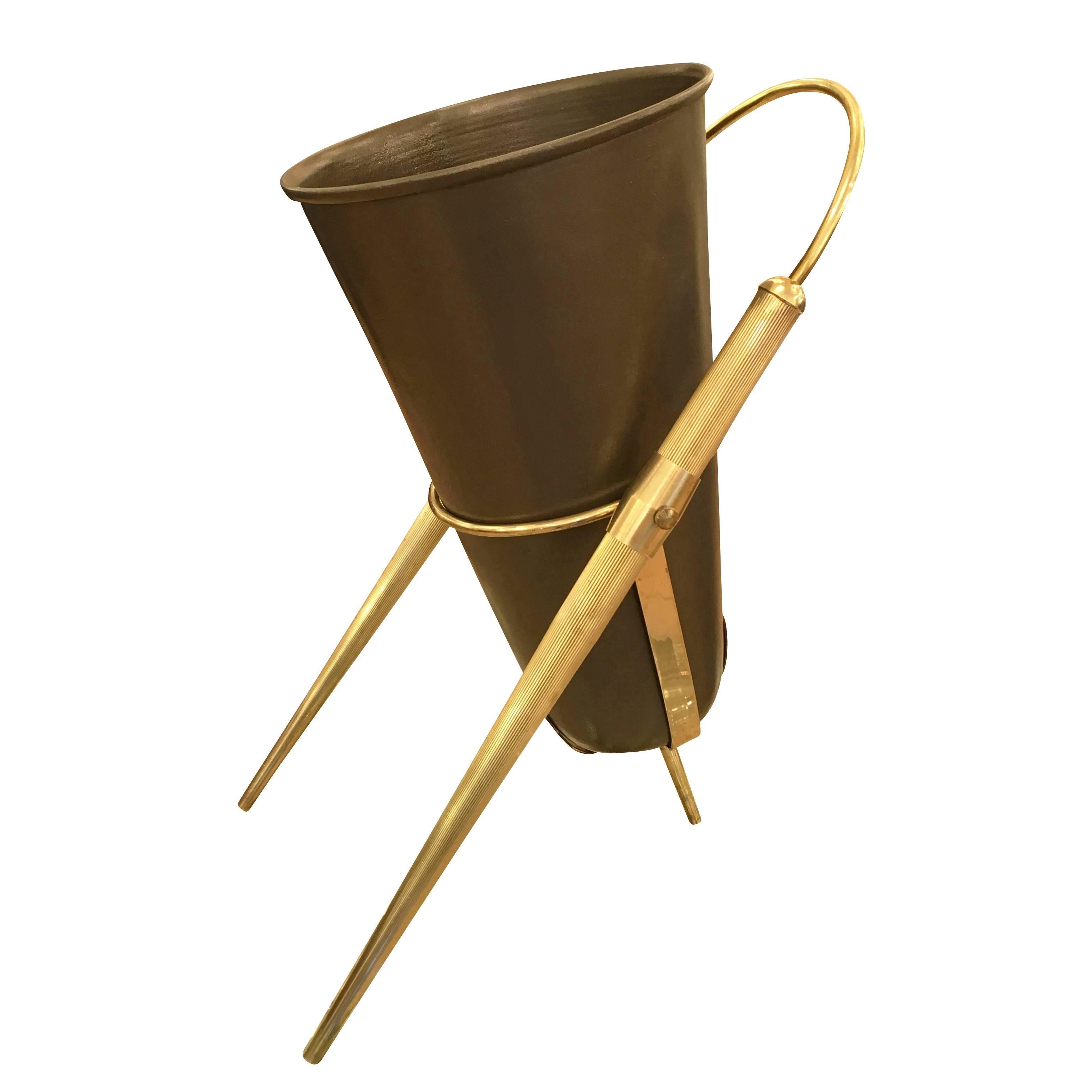 Stylish Italian Mid-Century Umbrella Stand