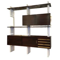 Large Bookshelf Unit by Amma, Italy, 1960s