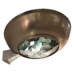 Max Ingrand for Fontana Arte Wall Light with Faceted Glass