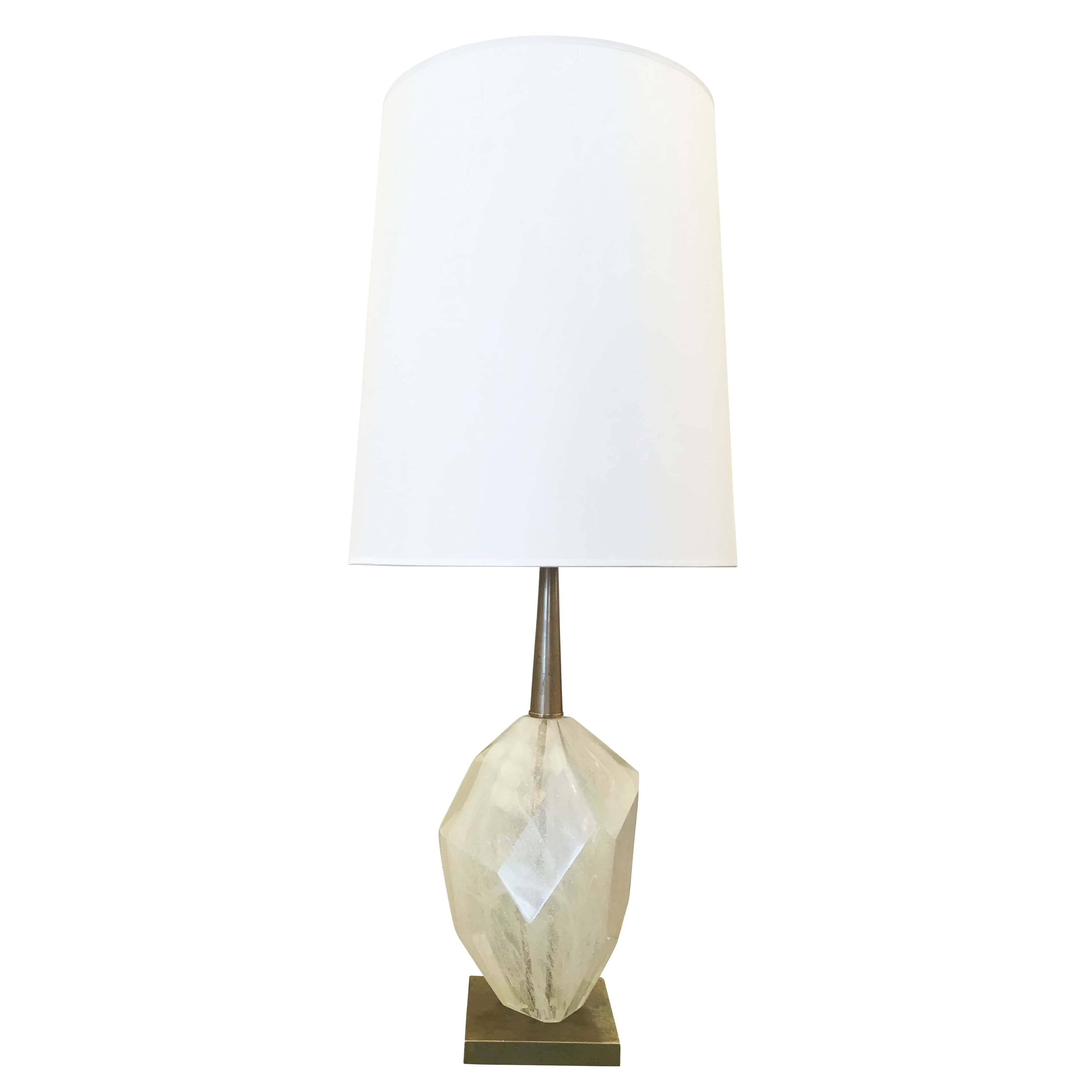 Limited Edition Glass Crystal Table Lamp by Gaspare Asaro Studio-Short Version