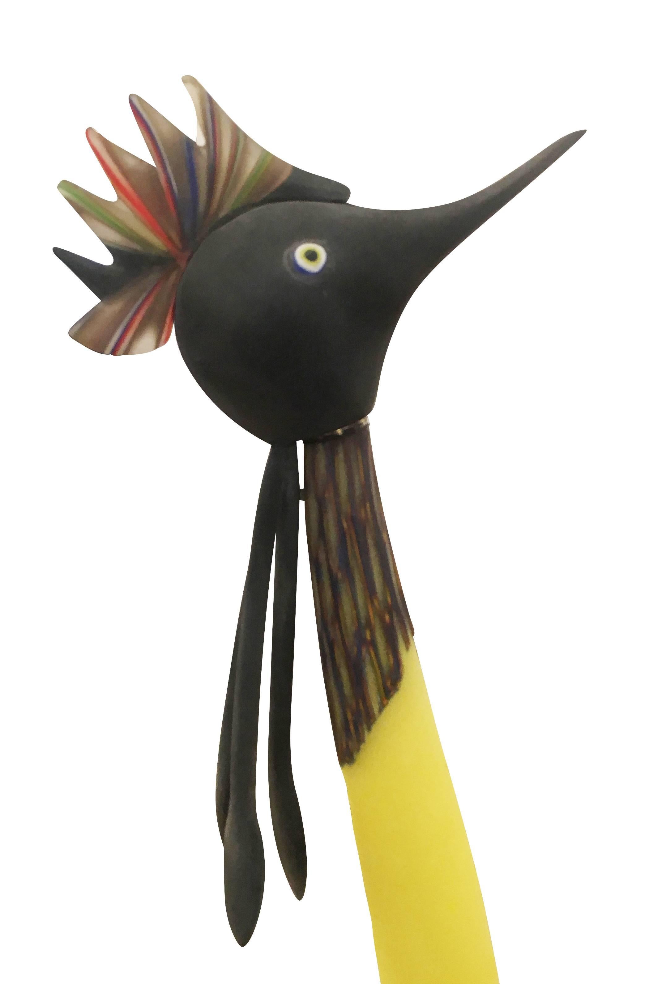 murano glass bird sculptures