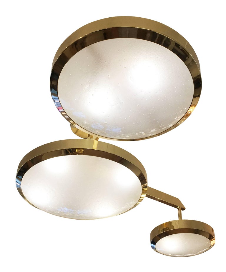 Contemporary Zeta Ceiling Light by form A For Sale