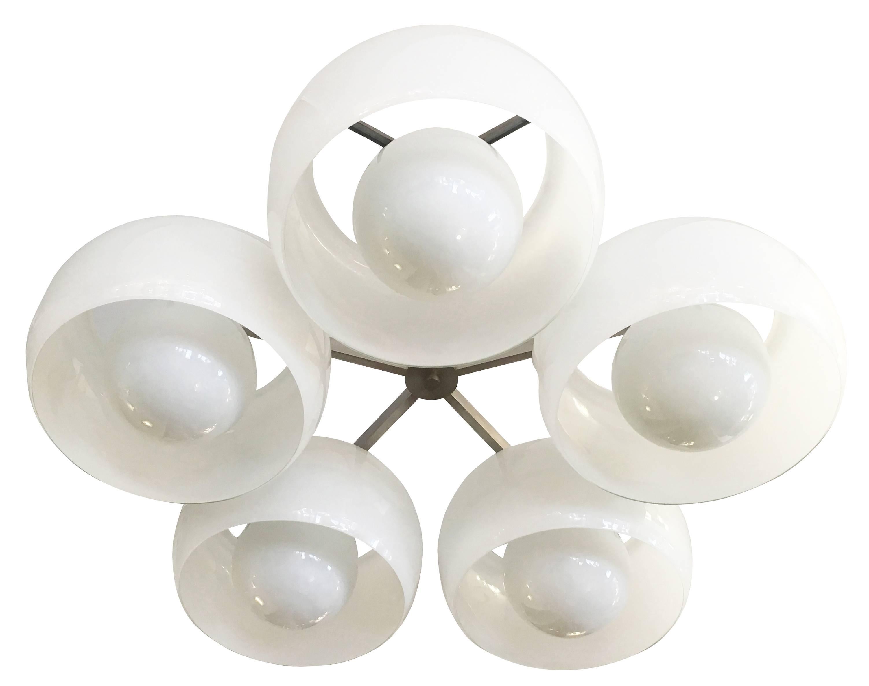 Mid-20th Century Triclinio Ceiling Light by Magistretti for Artemide