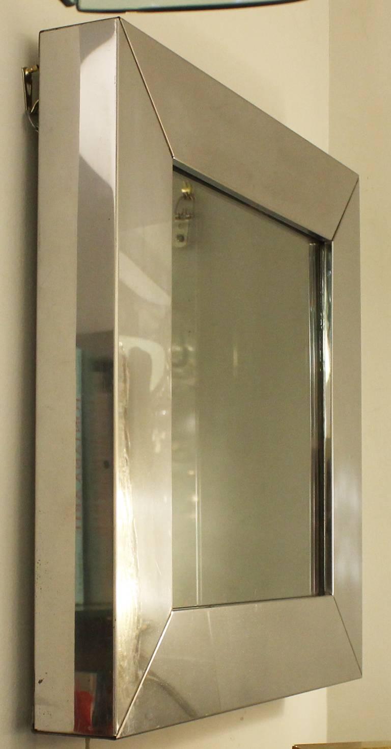 Italian 1970's Infinity Mirror In Excellent Condition In New York, NY