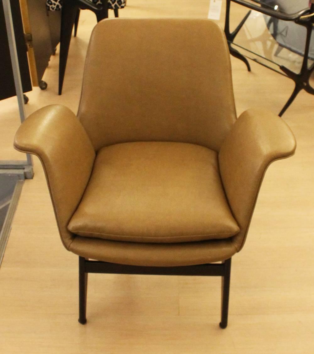 Mid-20th Century Diminutive 1960s Italian Lounge Chairs