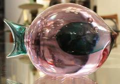 Murano Glass Fish Sculpture by Antonio da Ros for Cenedese, Italy, 1960s