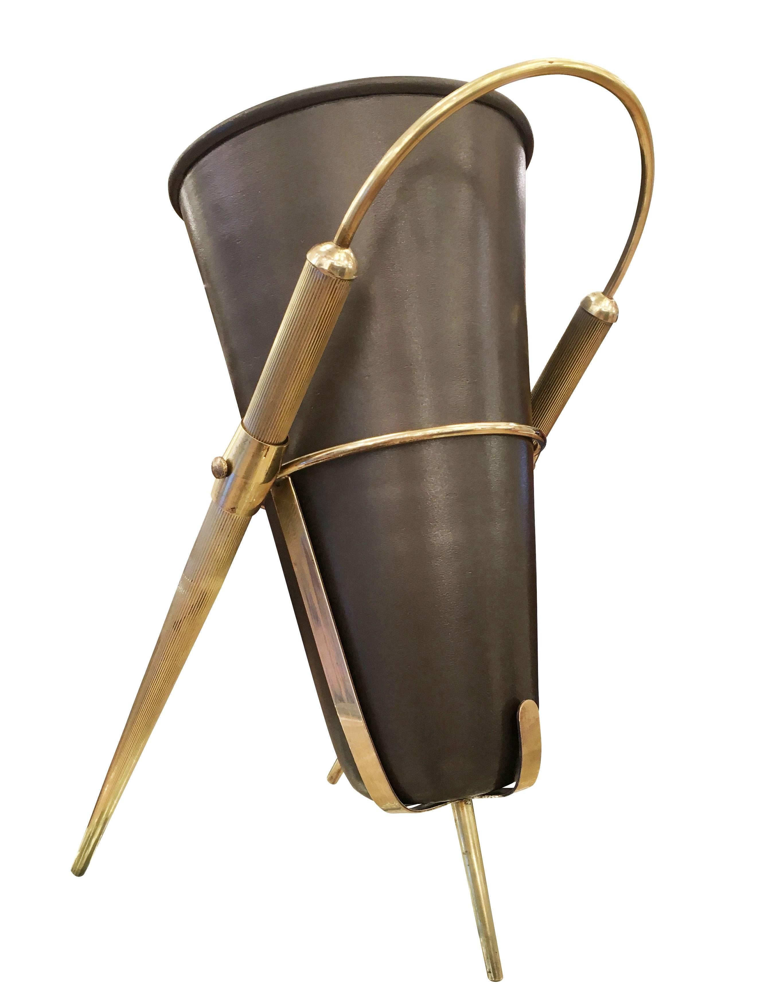 Mid-Century Modern Stylish Italian Mid-Century Umbrella Stand