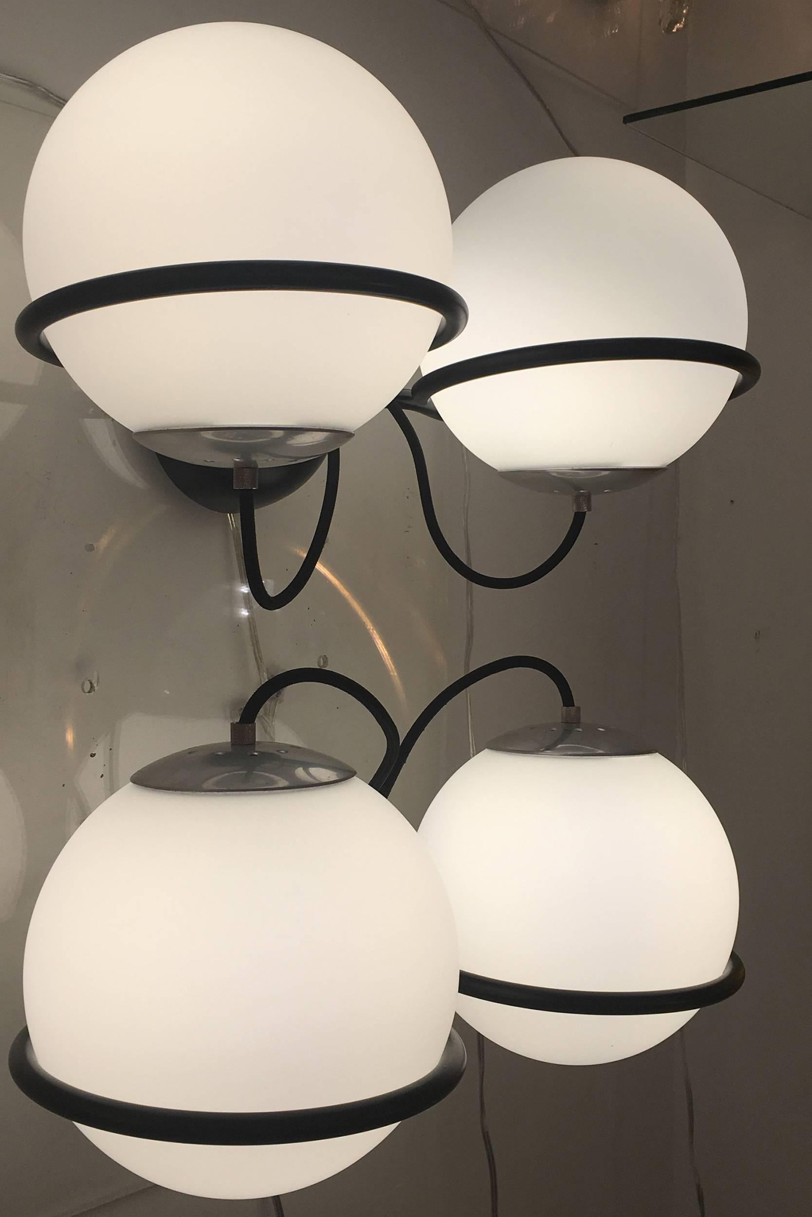  Pair of Large Sconces by Gino Sarfatti for Arteluce 2
