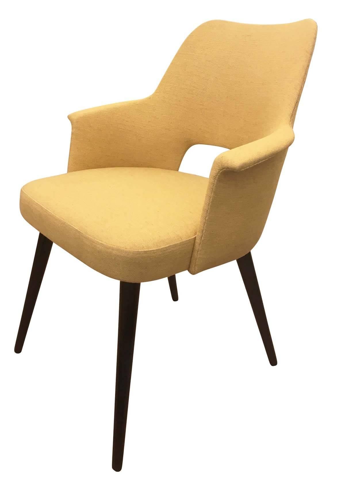 Mid-Century Modern Pair of Mid-Century Chairs in the Style of Borsani