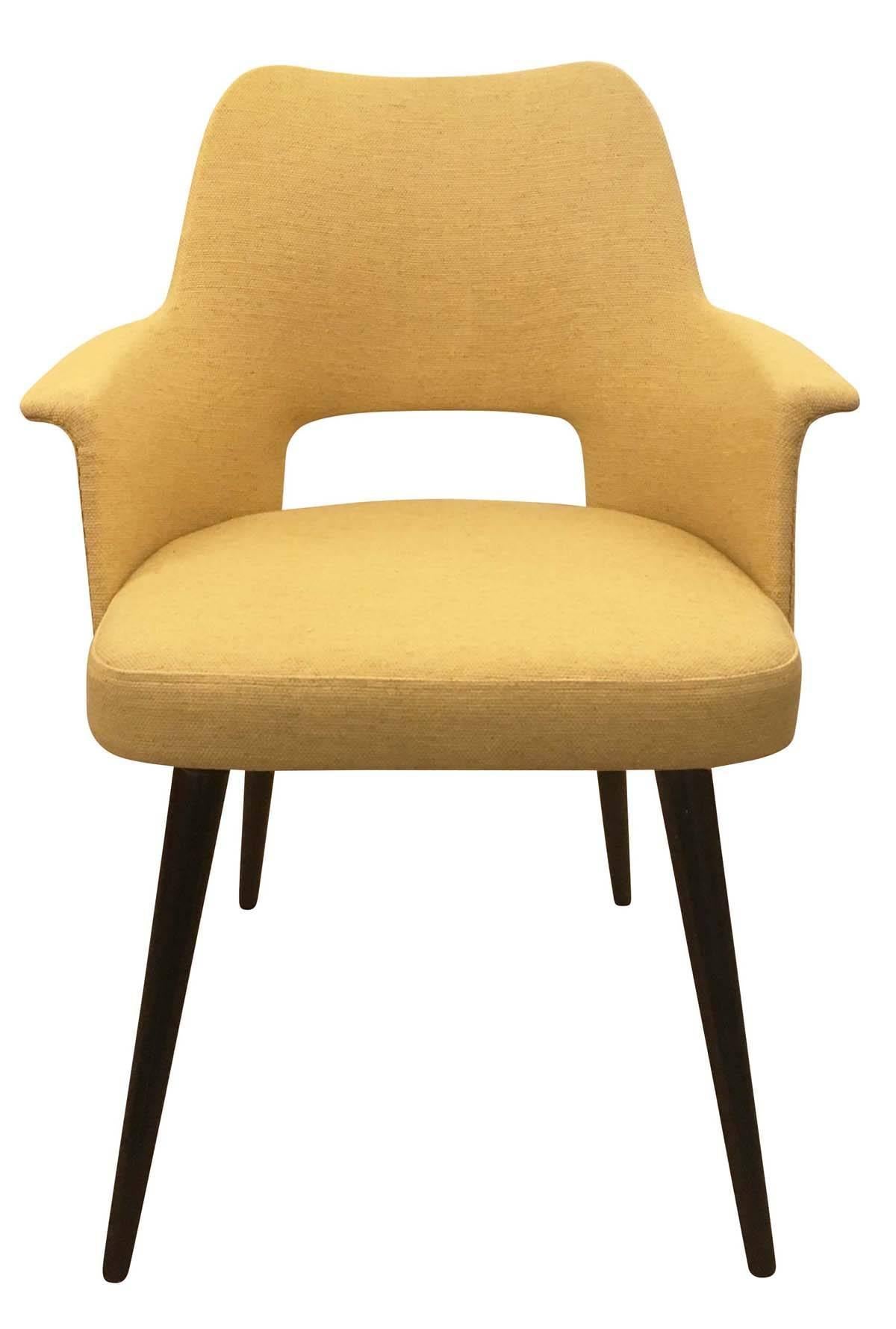 Pair of Mid-Century Chairs in the Style of Borsani 1