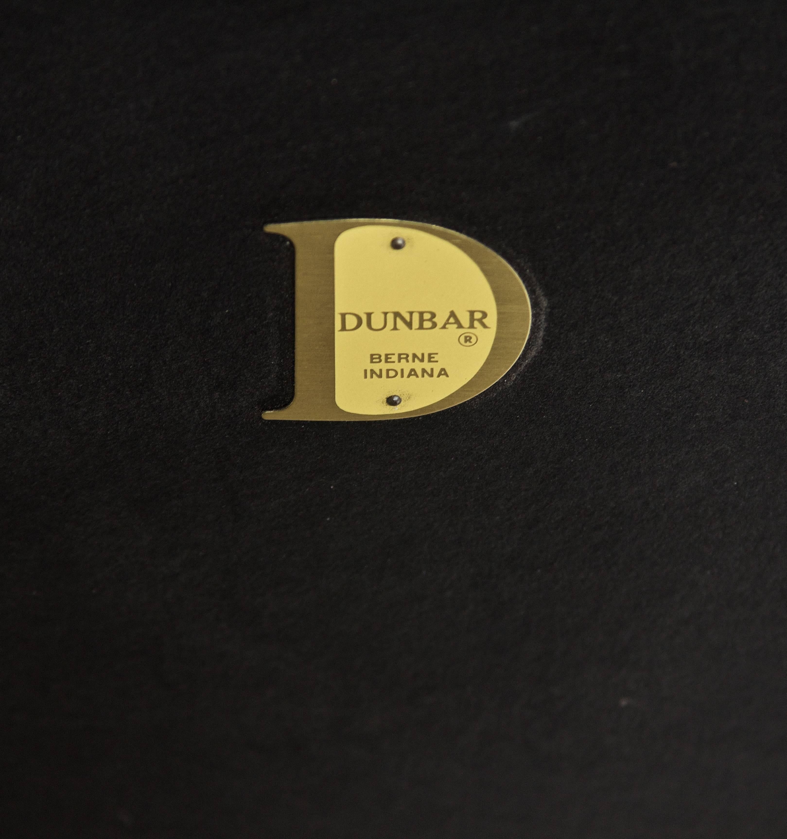 Mid-Century Modern Vintage Edward Wormley for Dunbar Ash & Black Laminate Low Table, c1955