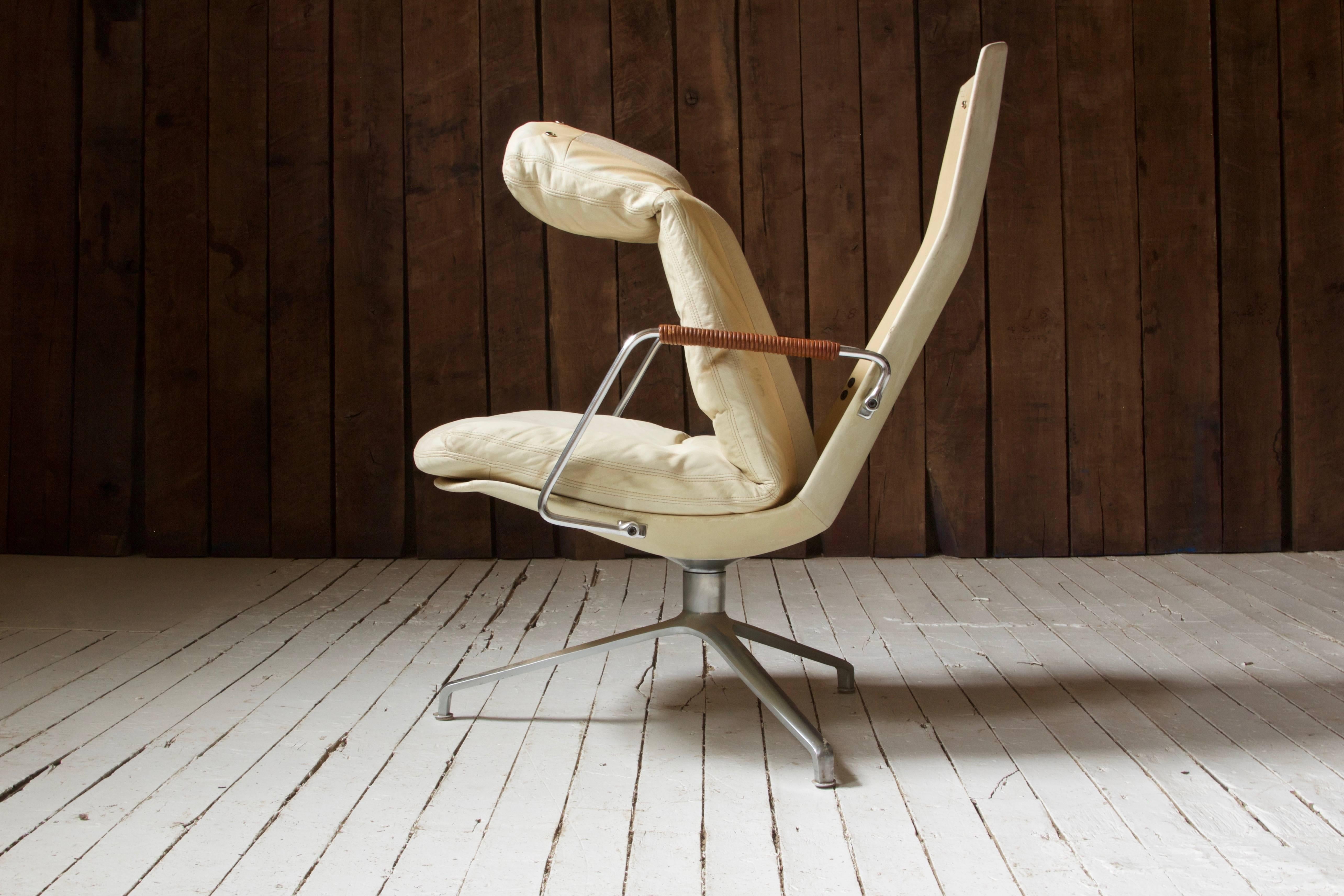Scandinavian Modern Executive Armchair by Jørgen Kastholm and Preben Fabricius, 1960s