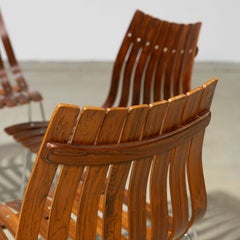 Vintage Set of Six 'Scandia' chairs, Hans Brattrud for Hove Mobler, Norway, 1957