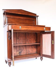 Late Regency Mahogany Chiffonier